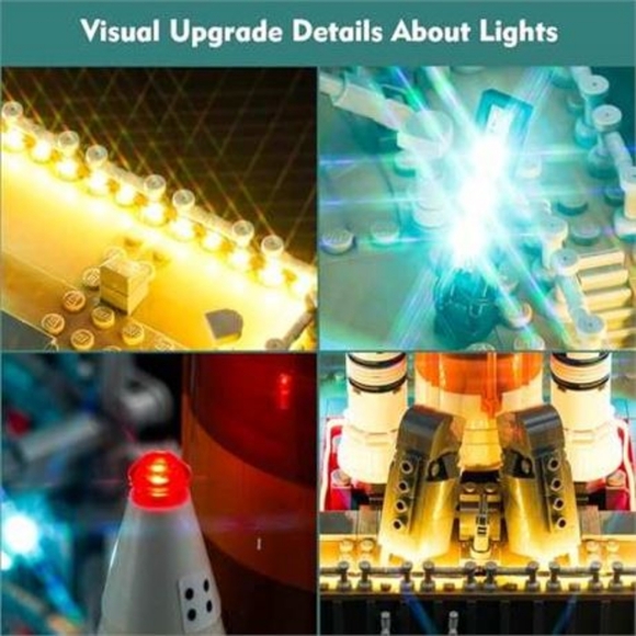 Brand new LocoLee LED Light Kit for Lego NASA Artemis Space Launch System 10341 - Picture 3 of 5